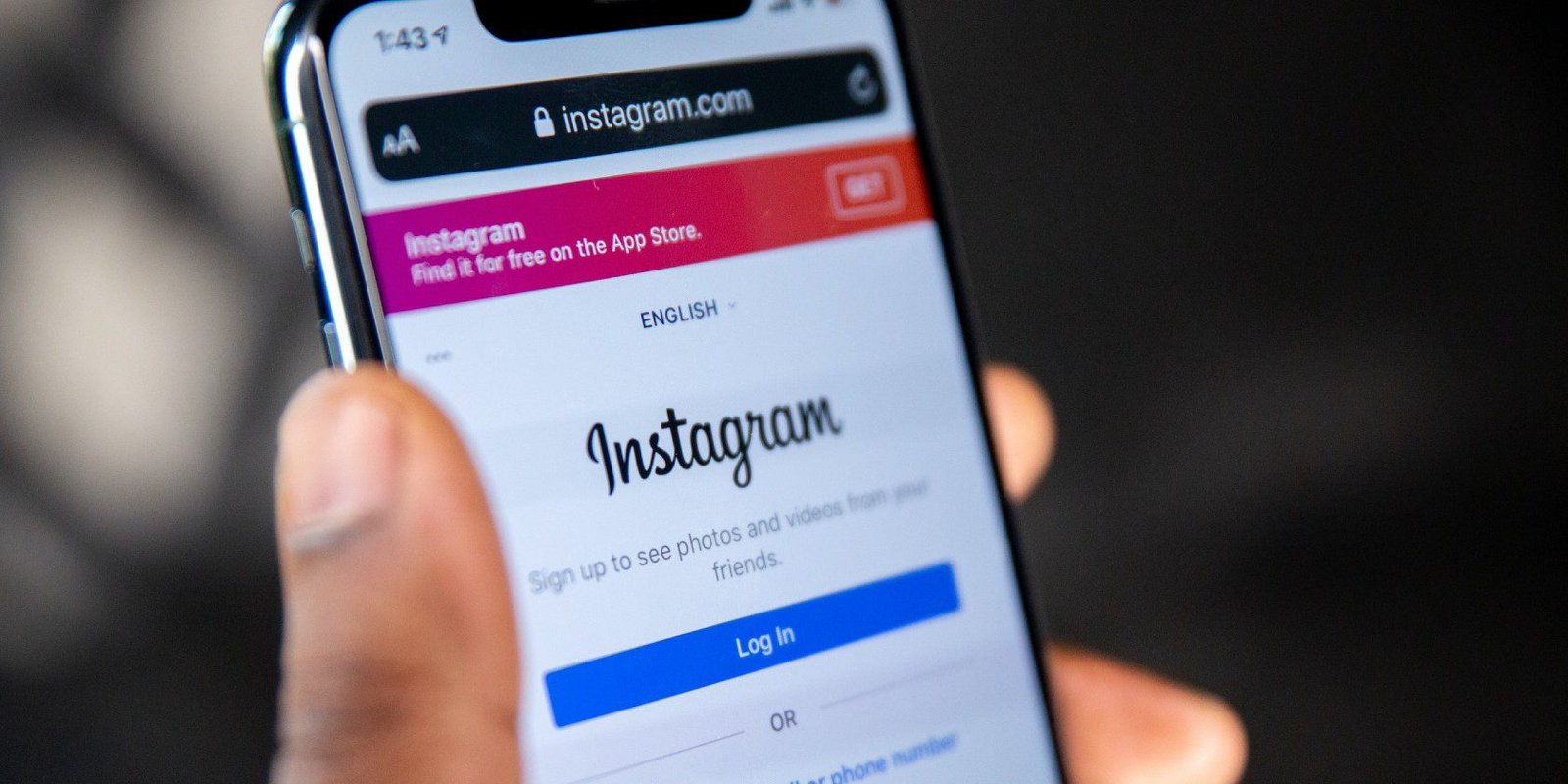 Como desativar notificações de e-mail promocionais do Instagram?
