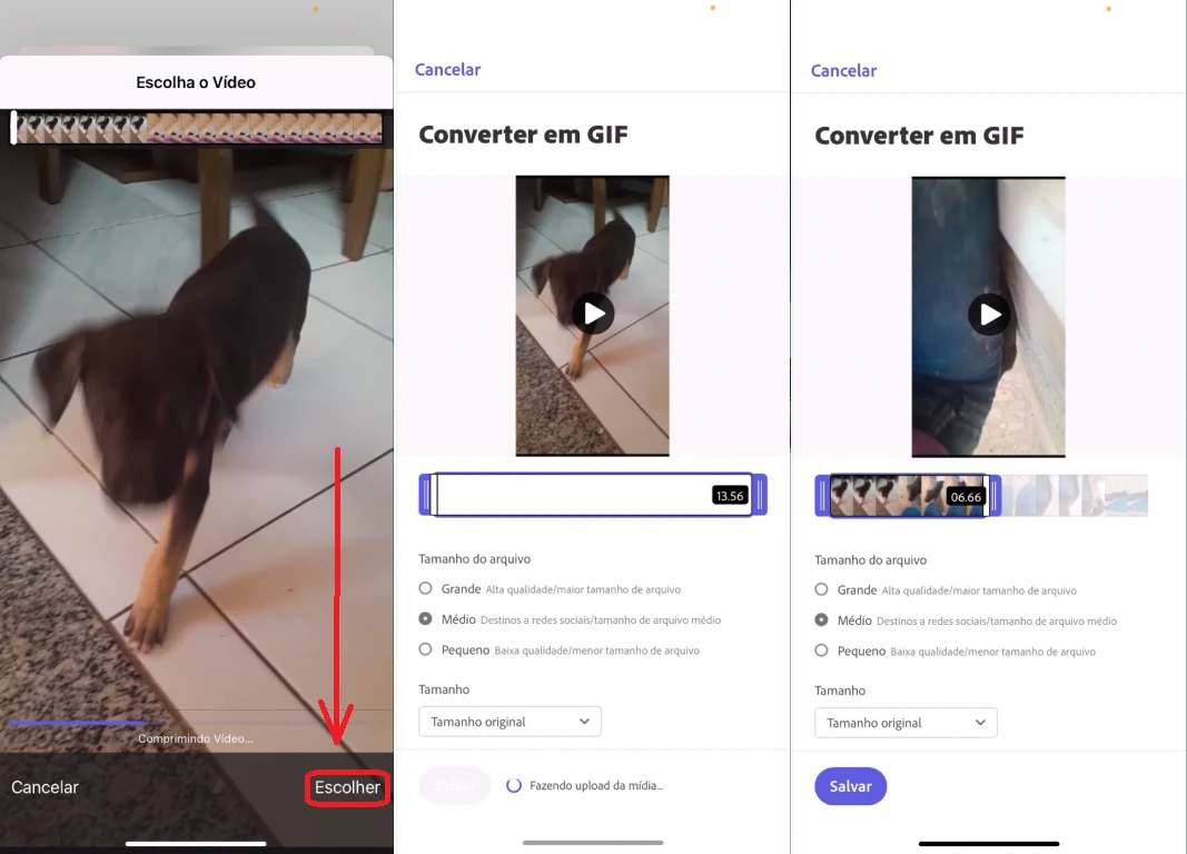 Como transformar qualquer vídeo em GIF pelo celular