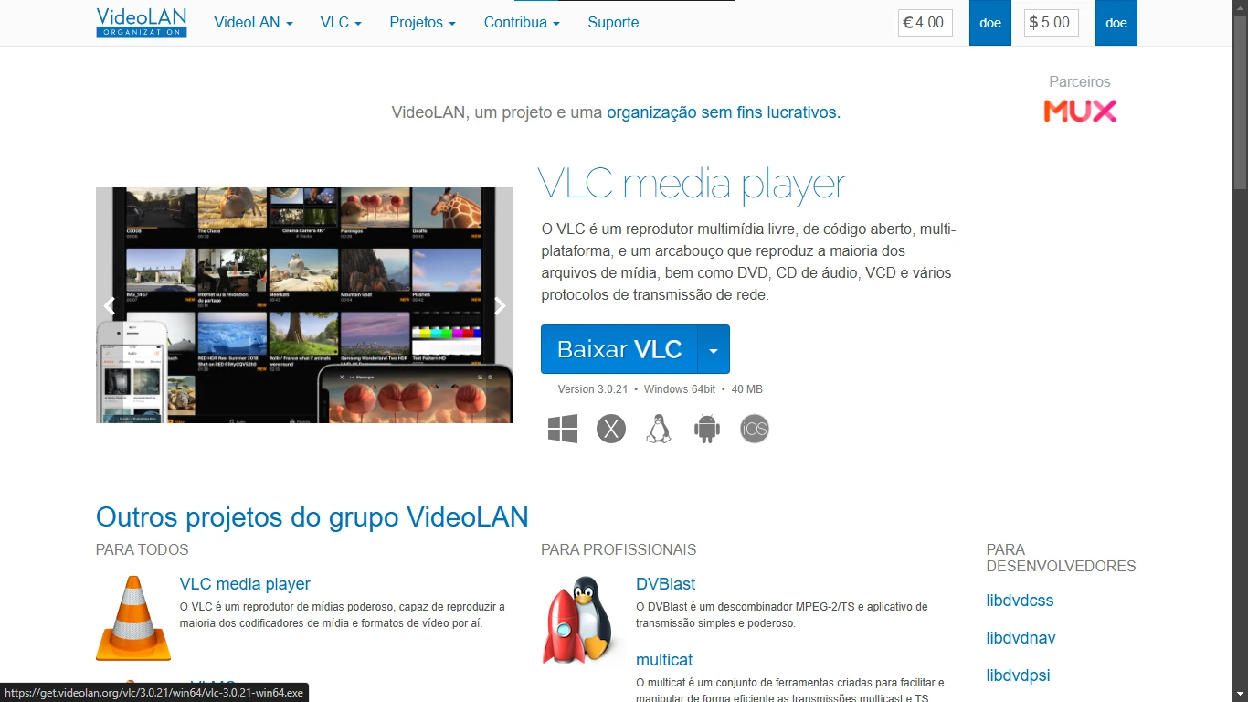 Como baixar e instalar o VLC Media Player