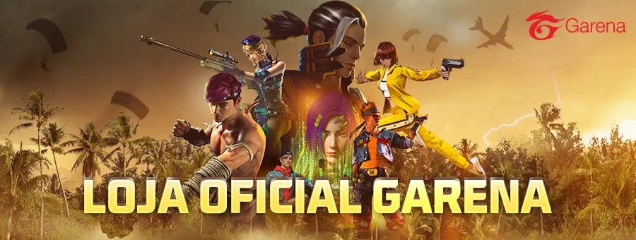 Loja oficial da Garena Free Fire