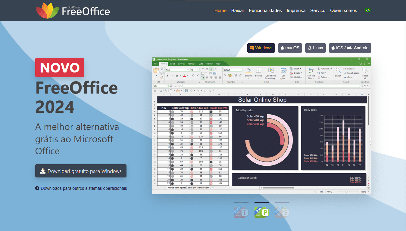 Como baixar e instalar o FreeOffice
