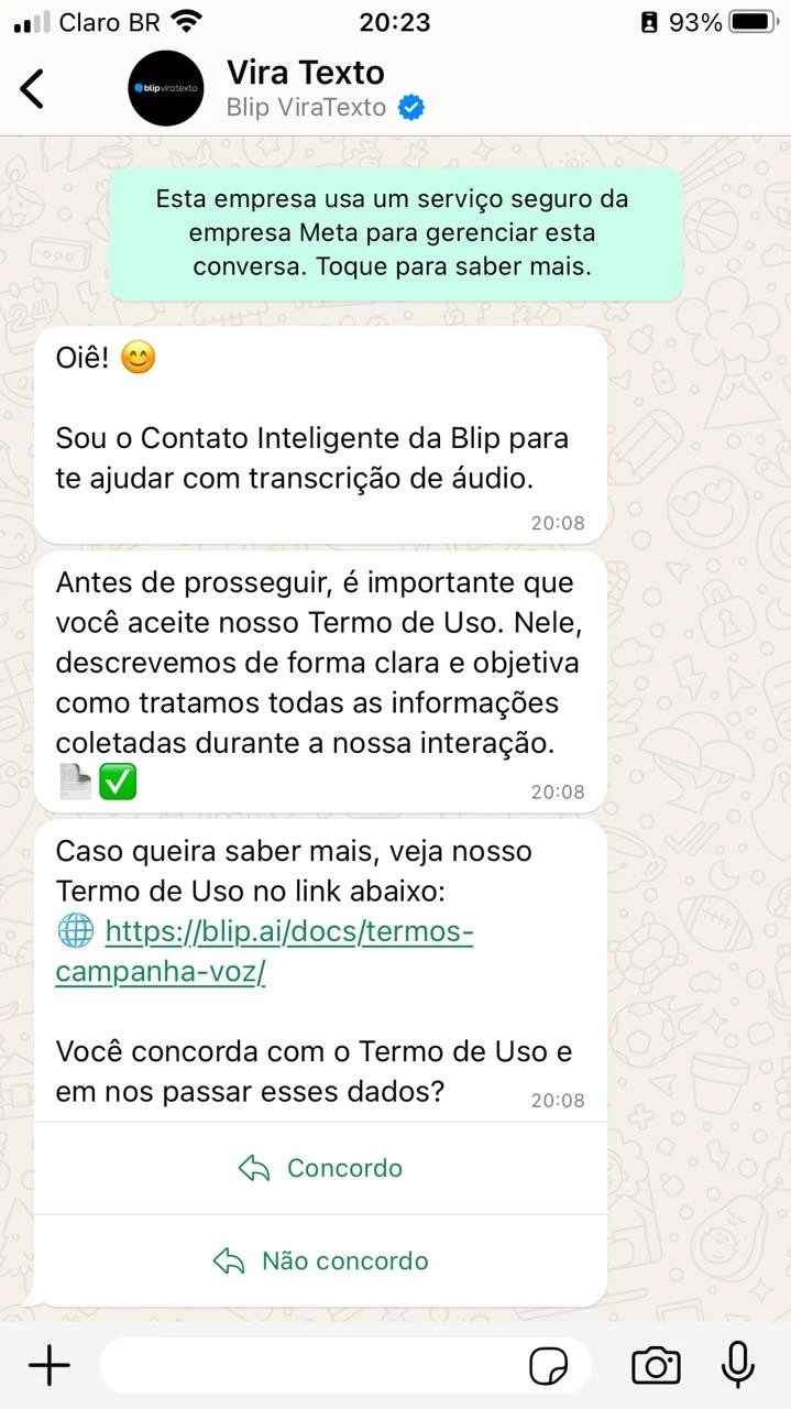 Como transformar qualquer áudio do WhatsApp em texto com o ViraTexto