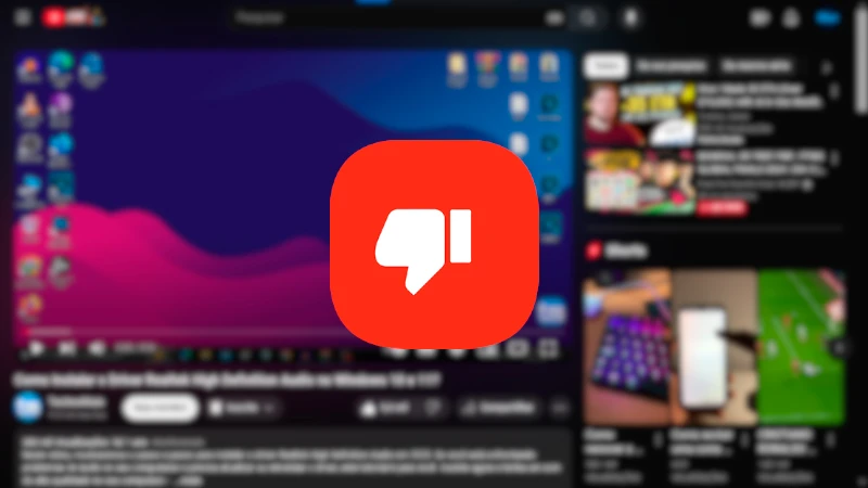 Como ver os deslikes do youtube