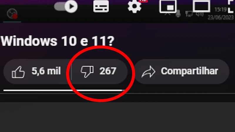 como ver os deslikes nos videos do youtube
