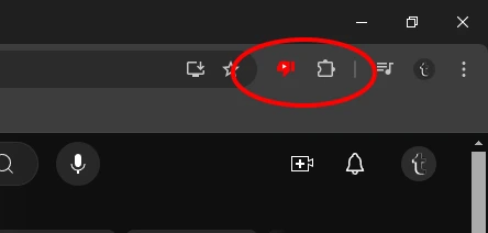 extensão Volta Descurtidas do YouTube