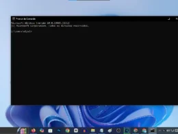 Prompt de comando no Windows 10