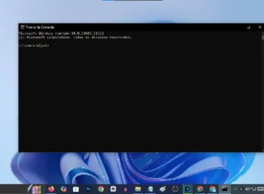 Prompt de comando no Windows 10