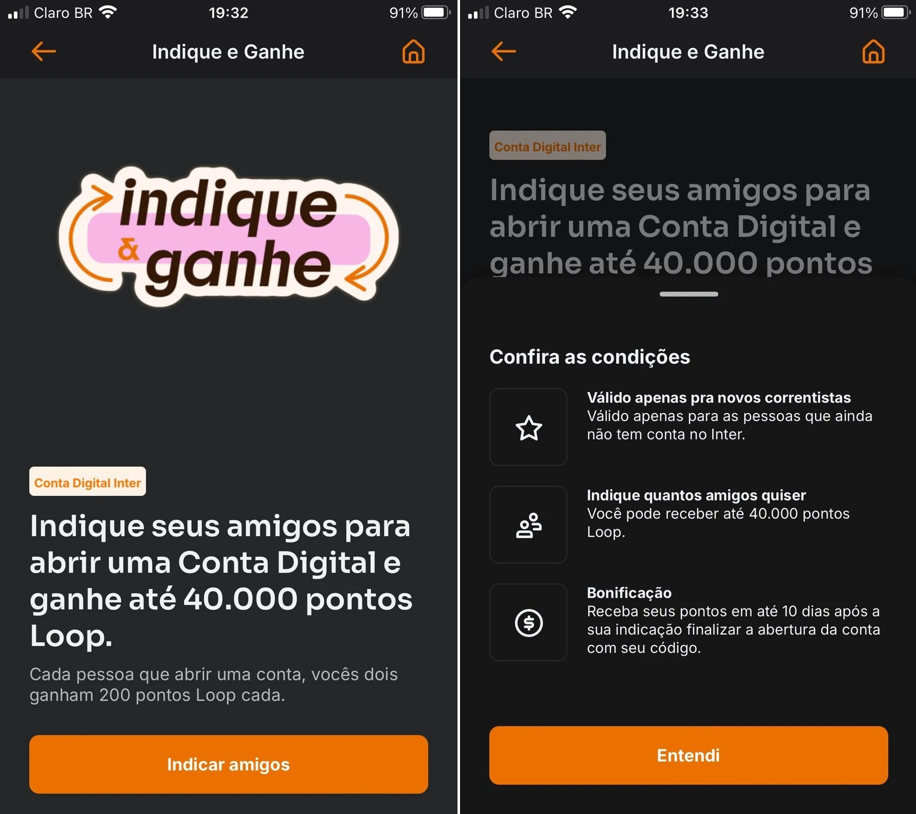 Programa Loop do Banco Inter