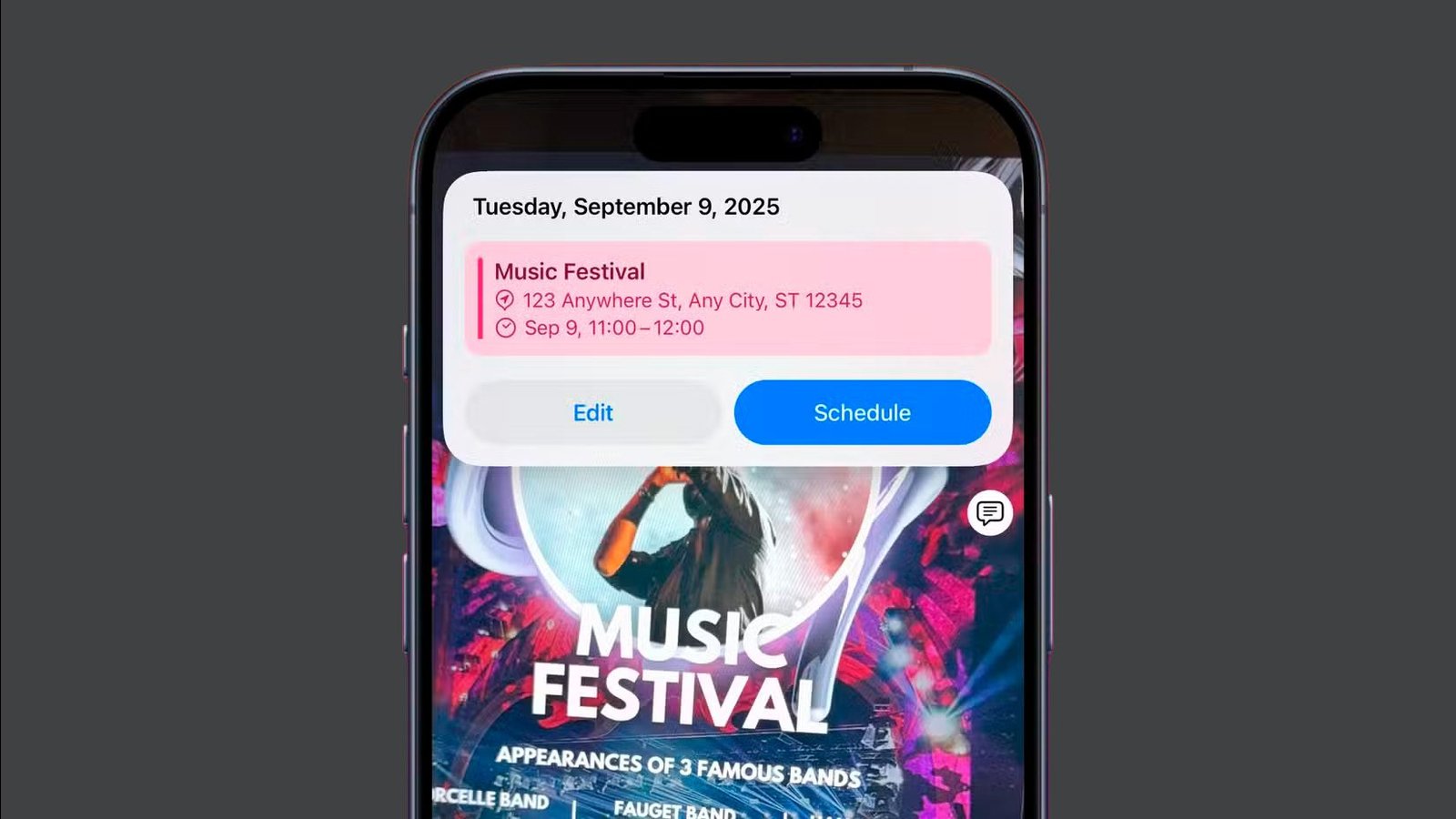 Adicione eventos ao Calendário com a Câmera
