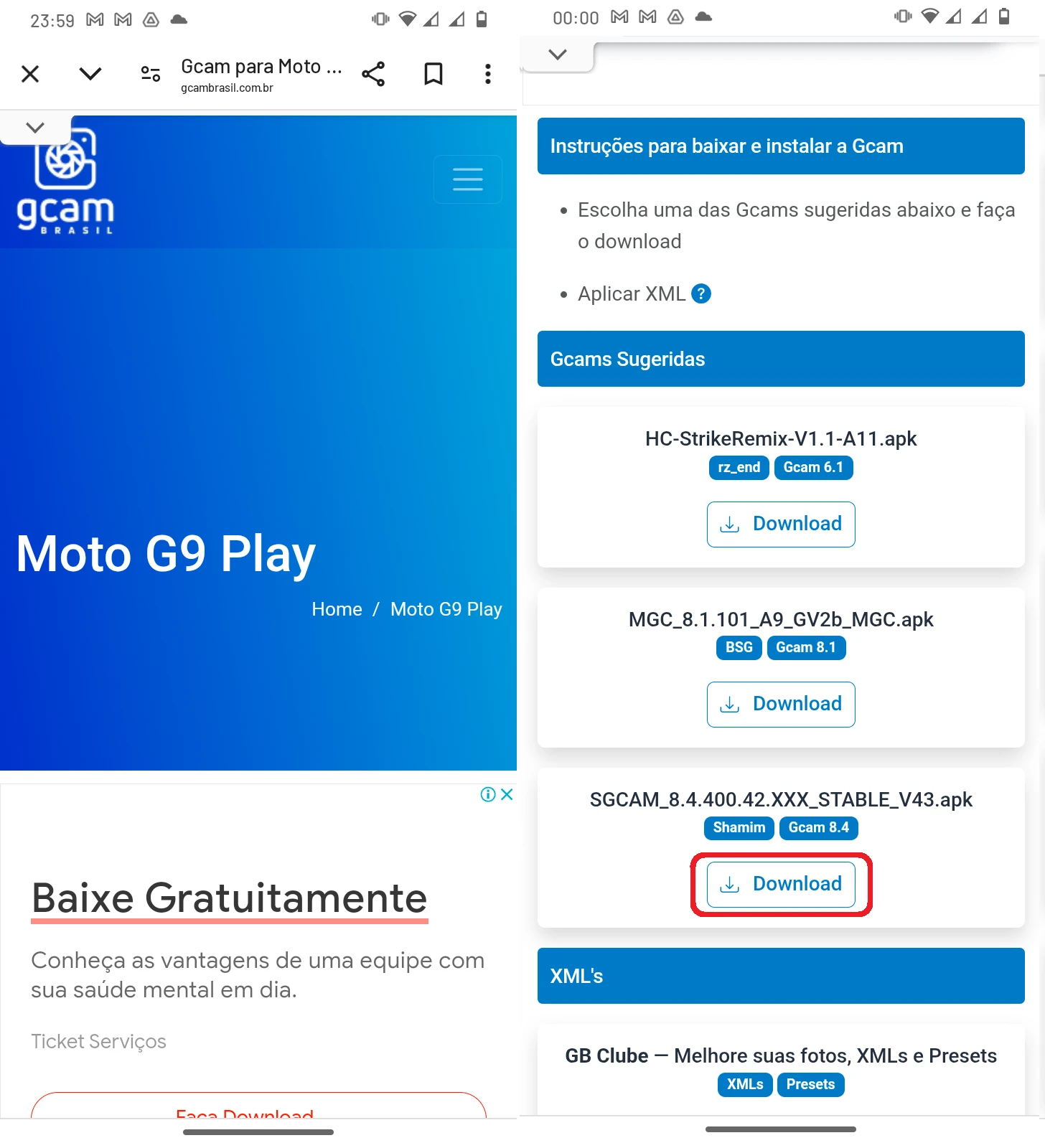 Como baixar e instalar a gcam no meu celular android