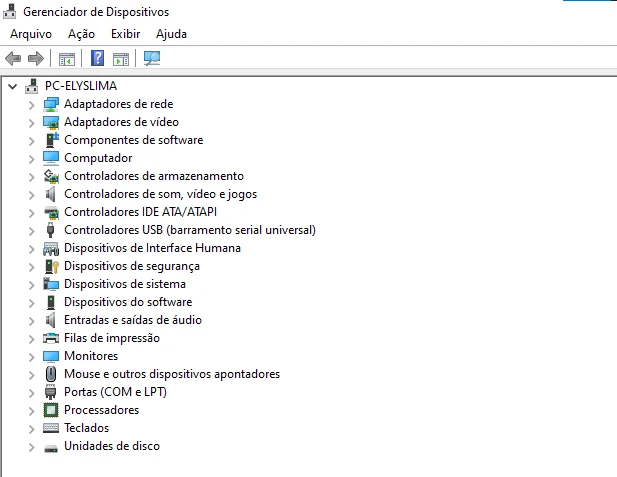 Drivers e Software do PC Windows