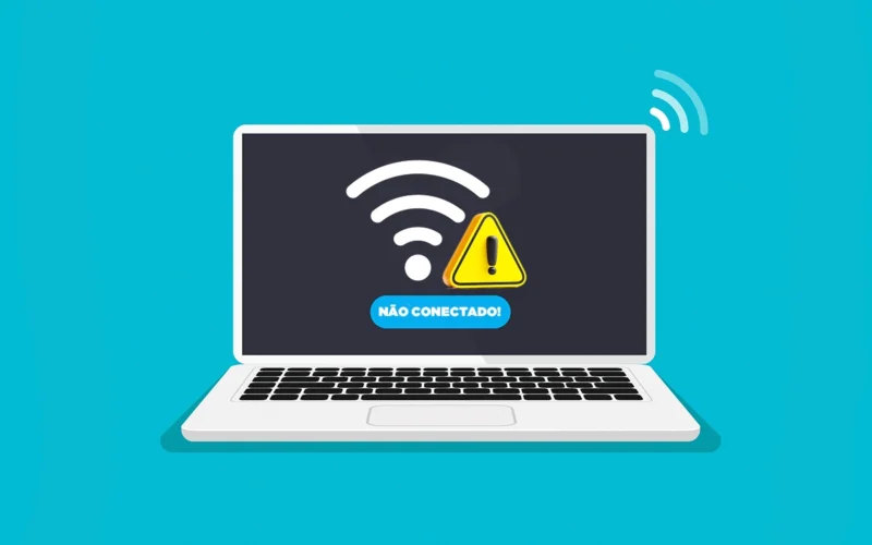 Notebook não conecta no Wi-Fi
